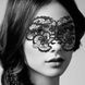 Виниловая маска Anna от Bijoux Indiscrets, черная