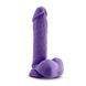 Фалоімітатор кібершкіра au NATUREL bold HERO 8INCH DILDO PURPLE