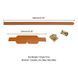 Маска на глаза LOCKINK Blindfold Kit-Brown