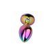 Анальна пробка з кристалом Hi-Basi Jewelled Metel Butt Plug Chisa