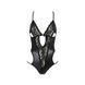 Боді з імітацією шкіри та стрепами ASUNA BODY black L/XL Passion