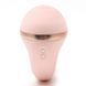 Вакуумный вибратор Kistoy Tina Mini Light Pink, вагинально-клиторальный, Розовый