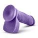 Фалоімітатор кібершкіра au NATUREL bold HERO 8INCH DILDO PURPLE