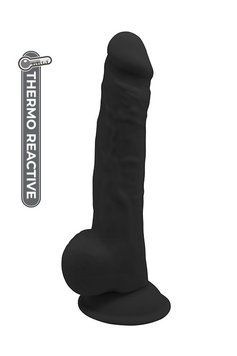 Фаллоимитатор Термоактивный REAL LOVE 9.5, Black