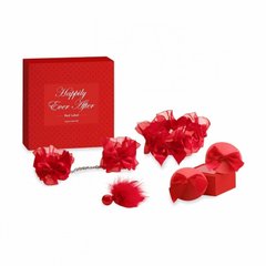 Набор аксессуаров подвязки, наручники, пэстисы Happily Ever After - RED LABELr Bijoux Indiscrets