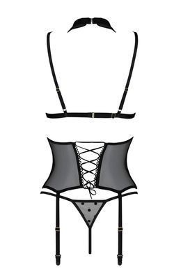 DOMINICA CORSET black L/XL - Passion