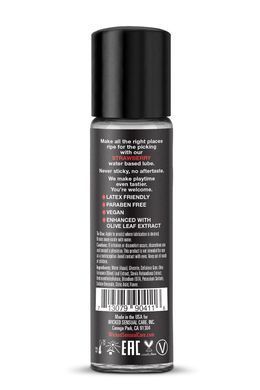 Съедобный лубрикант WICKED AQUA STRAWBERRY FLAVORED 30ML