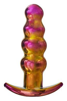 Анальна пробка із вібрацією скляна Dream Toys GLAMOUR GLASS