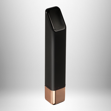 Вибратор Rocks Off Bamboo Noir Gold, Черный/золотистый