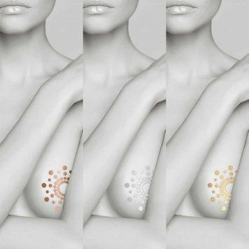 Украшение для грудей MIMI Metallic Skin Transfer Bijoux Indiscrets
