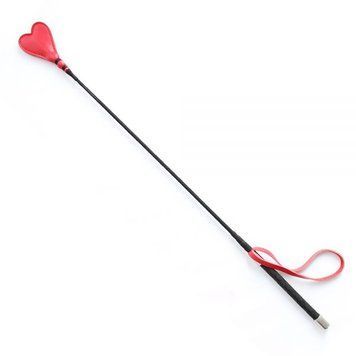 F61294 Стек з наконечником серце Luxury Fetish RED HEART