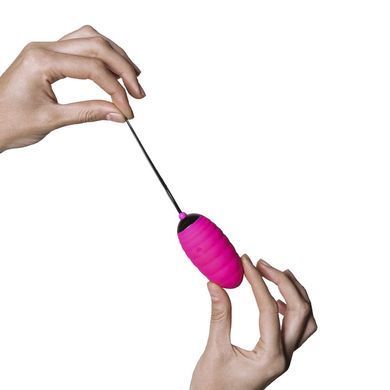 Виброяйце Adrien Lastic Ocean Breeze Pink із пультом ДУ, Рожевий
