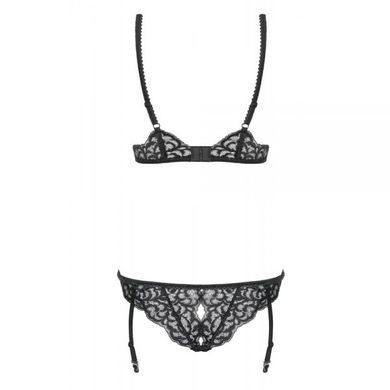 Боді Laluna crotchless Teddy black S / M