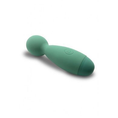 Мінівібромасажер Wooomy Smally Mini Wand Turquoise, Бирюзовый