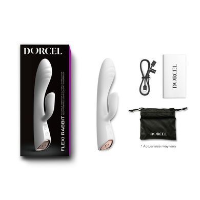 Вібратор-кролик Dorcel FLEXI RABBIT WHITE
