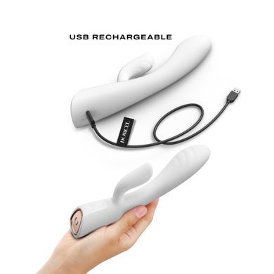 Вібратор-кролик Dorcel FLEXI RABBIT WHITE