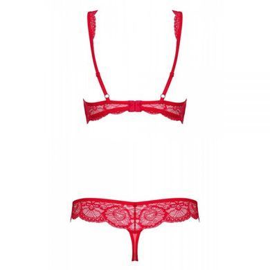 Комплект Obsessive 853-SET-3 2 pcs set red L/XL