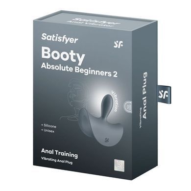 Анальная вибропробка Satisfyer Booty Absolute Beginners 2, для начинающих, вводная часть 3,5 см