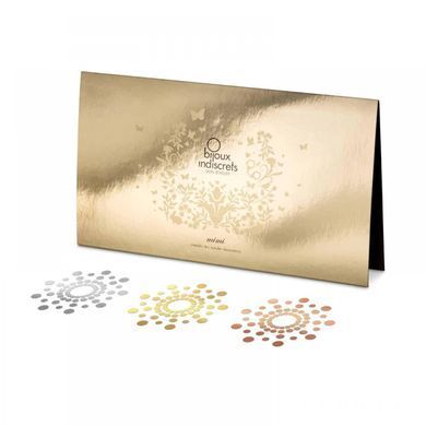 Прикраса для грудей MIMI Metallic Skin Transfer Bijoux Indiscrets