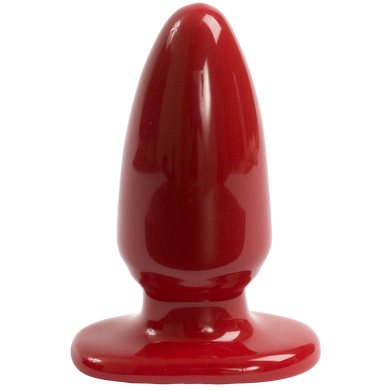 Анальная пробка-втулка Doc Johnson Red Boy - Large 5 Inch, макс. диаметр 5,5см, Красный