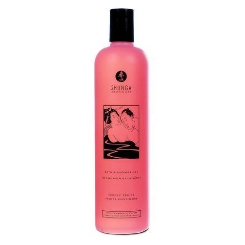 Гель для душу Shunga Shower Gel &ndash; Exotic Fruits (500 мл) з рослинними оліями та вітаміном Е
