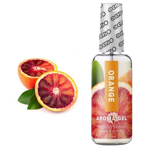 Їстівний гель-лубрикант EGZO Aroma Gel Orange зі смаком апельсина, 50 мл