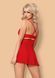 410928 Сорочка&nbsp;Obsessive&nbsp;838-BAB-3&nbsp;red&nbsp;Chemise&nbsp;L/XL