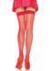 Leg Avenue Backseam Thigh Highs OS Red