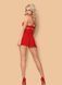 410928 Сорочка&nbsp;Obsessive&nbsp;838-BAB-3&nbsp;red&nbsp;Chemise&nbsp;L/XL