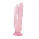 Фалоімітатор подвійний Chisa Hi-Rubber 8.0 Pink