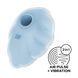 Вакуумный стимулятор с вибрацией Satisfyer Cloud Dancer Blue