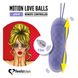 Вагинальные шарики с массажем и вибрацией FeelzToys Motion Love Balls Jivy с пультом ДУ, 7 режимов