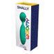 Мінівібромасажер Wooomy Smally Mini Wand Turquoise, Бирюзовый
