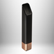 Вибратор Rocks Off Bamboo Noir Gold, Черный/золотистый