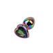 Анальная Hi-Basi&nbsp;Rainbow&nbsp;Heart&nbsp;Butt&nbsp;Plug&nbsp;Chisa