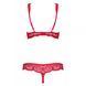 Комплект Obsessive 853-SET-3 2 pcs set red L/XL