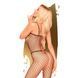 Бодистокинг в крупную сетку Penthouse - Body Search Black S/L, Черный