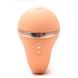 Вакуумный вибратор Kistoy Tina Mini Orange, вагинально-клиторальный, Оранжевый