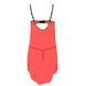 Прозорий пеньюар з відкритими грудьми CHERRY CHEMISE red S/M - Passion Exclusive, трусики