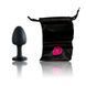 Анальна пробка Dorcel Geisha Plug Diamond L з кулькою всередині, створює вібрації, макс. діаметр 4 с, Черный