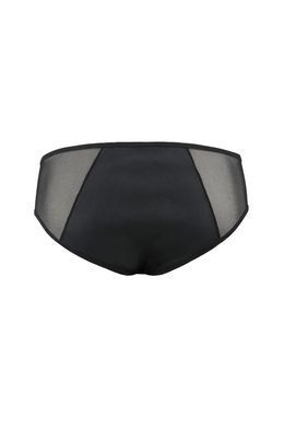 Чоловічі сліпи на блискавці Passion Slip Timmy S/M, чорні, екошкіра, сітка