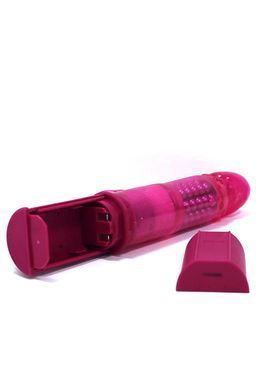 Вибратор-кролик Dorcel Orgasmic Rabbit Pink с жемчужным массажем, Розовый