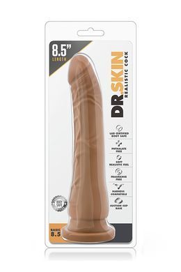 Фаллоимитатор DR. SKIN BASIC 8.5INCH MOCHA