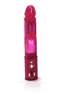 Вибратор-кролик Dorcel Orgasmic Rabbit Pink с жемчужным массажем, Розовый