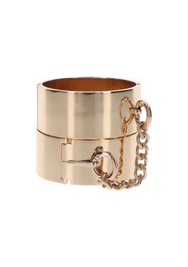 Наручники золотистые металлические Slave Wrist Cuffs TABOOM