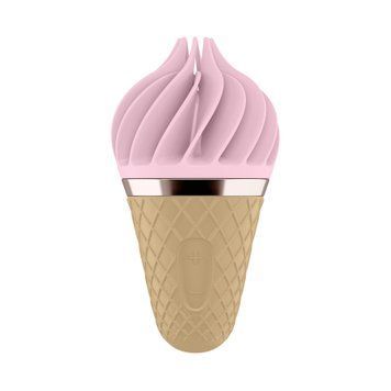 Мороженка спиннатор Satisfyer Lay-On - Sweet Treat Pink/Brown