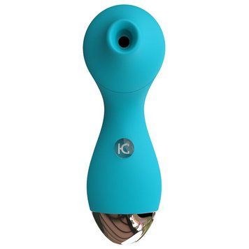 Вакуумний стимулятор KisToy Polly Blue, Блакитний