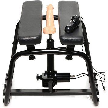 Секс-машина стілець Deluxe Bangin' Bench with Sex Machine мультишвидкісна