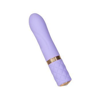 Розкішний вібратор Pillow Talk Special Edition Flirty Purple, кристал Сваровскі, пов&rsquo;язка на очі+гра, Фиолетовый