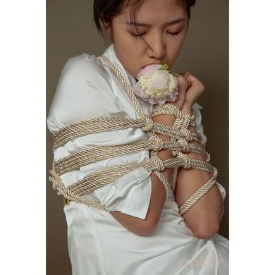 Мотузка для бондажу UPKO Restraint Bondage Rope, чорна, 10 м